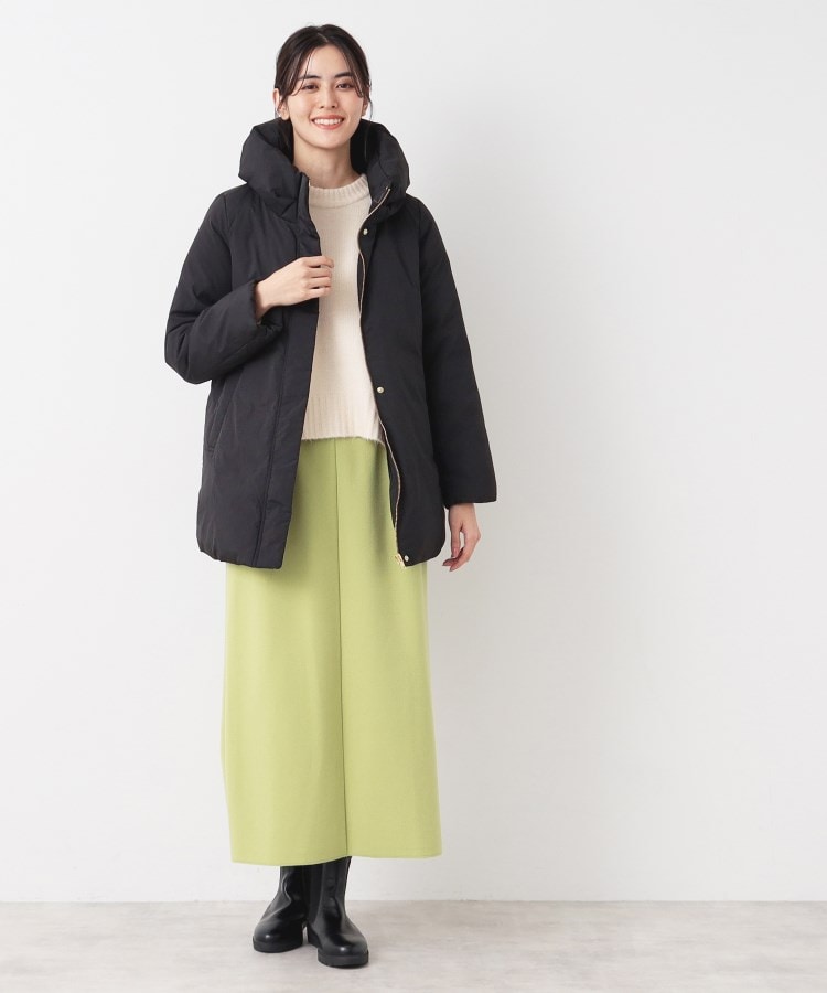 ステッチレスミドル丈ダウン(XS~L)(ダウンジャケット/コート ステッチレスミドル丈ダウン(XS~L)(ダウンジャケット/コート