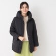 デッサン(レディース)(Dessin(Ladies))のステッチレスミドル丈ダウン（XS～L） ブラック(019)
