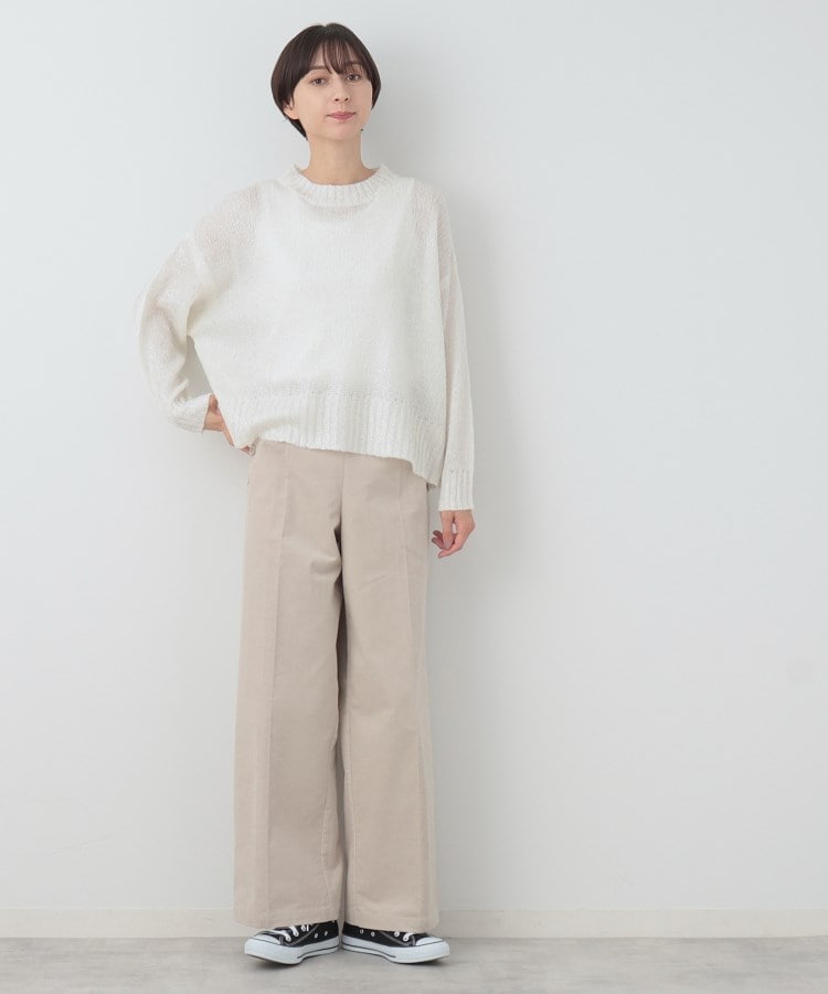 デッサン(レディース)(Dessin(Ladies))の箔プリントニット3