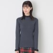 デッサン(レディース)(Dessin(Ladies))の【洗える】シースルーフリルネックリブニット13