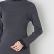 デッサン(レディース)(Dessin(Ladies))の【洗える】シースルーフリルネックリブニット17