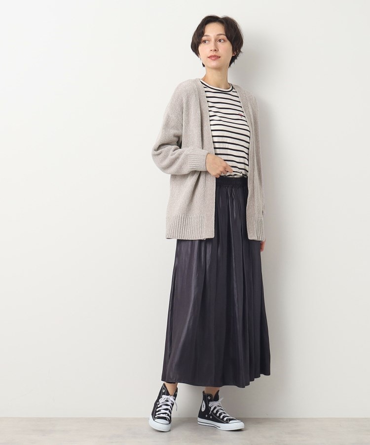 デッサン(レディース)(Dessin(Ladies))の【洗える】モール素材カーディガン11