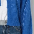 デッサン(レディース)(Dessin(Ladies))の【2WAY・洗える】リボン付きメッシュカーディガン24
