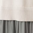 デッサン(レディース)(Dessin(Ladies))の【洗える】チュールスカートドッキングワンピース7