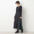 デッサン(レディース)(Dessin(Ladies))の【洗える】リブジャージドッキングワンピース1