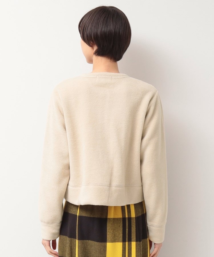 デッサン(レディース)(Dessin(Ladies))の【洗える】フリースクルーネックカーディガン11