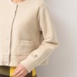 デッサン(レディース)(Dessin(Ladies))の【洗える】フリースクルーネックカーディガン13