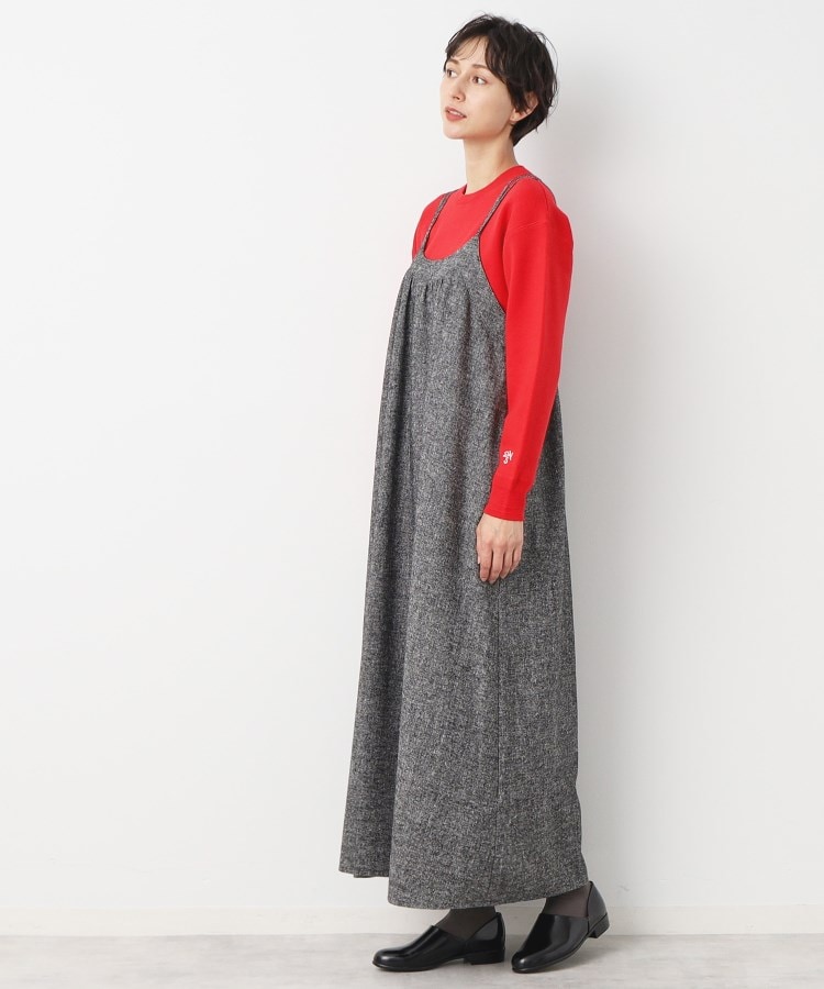 デッサン(レディース)(Dessin(Ladies))のツイードキャミワンピース6