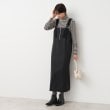 デッサン(レディース)(Dessin(Ladies))の【洗える】ツイードジャンパースカート チャコールグレー(014)