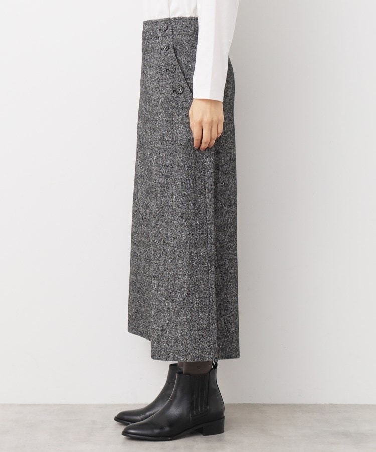 デッサン(レディース)(Dessin(Ladies))の【洗える・4サイズ展開】ツイードクロップドマリンパンツ（XS～L）14