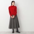デッサン(レディース)(Dessin(Ladies))の【洗える・4サイズ展開】サイドボタン付きチェック柄フレアースカート（XS～L）7