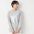 デッサン(レディース)(Dessin(Ladies))の【洗える】シルバープリントロンT グレー(012)
