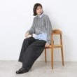 デッサン(レディース)(Dessin(Ladies))の【洗える】ショート丈箔プリントケーブルニット7