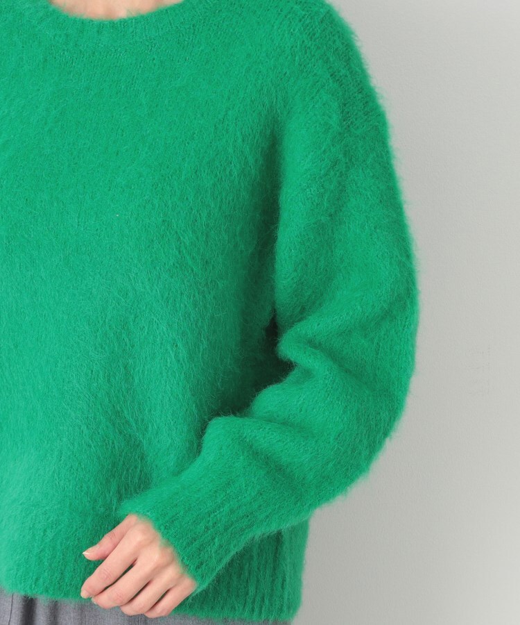 デッサン(レディース)(Dessin(Ladies))の【洗える】シャギークルーネックニット17