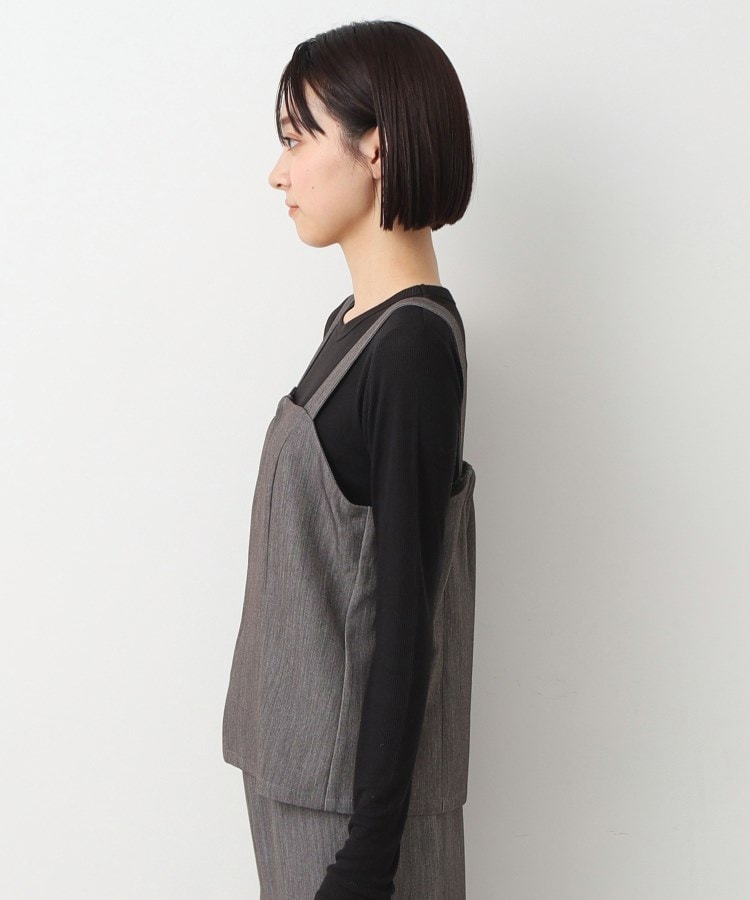 デッサン(レディース)(Dessin(Ladies))の【洗える】フロントファスナー付きビスチェ10