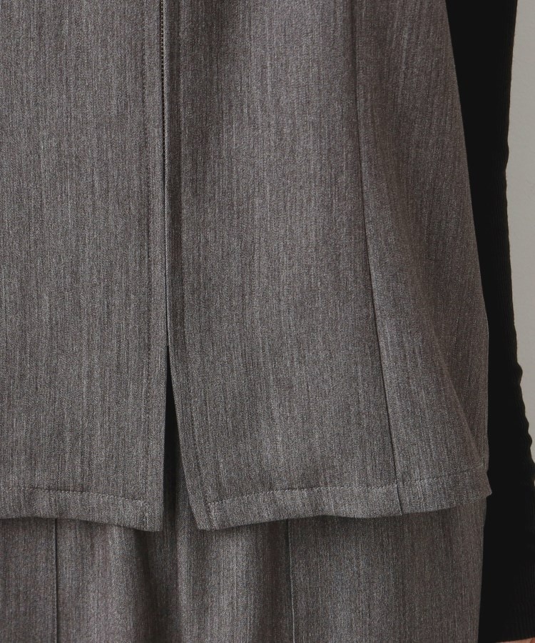 デッサン(レディース)(Dessin(Ladies))の【洗える】フロントファスナー付きビスチェ14