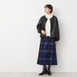 デッサン(レディース)(Dessin(Ladies))の【洗える】レザー調クルーネックジャケット3