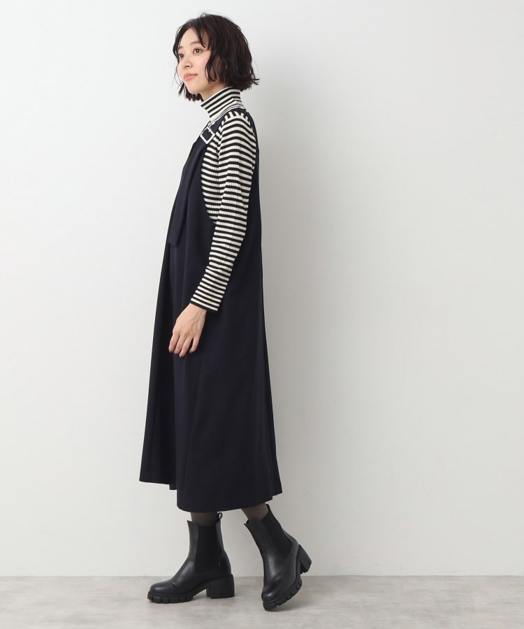 デッサン(レディース)(Dessin(Ladies))の【洗える】ベルト付きジャンパースカート3
