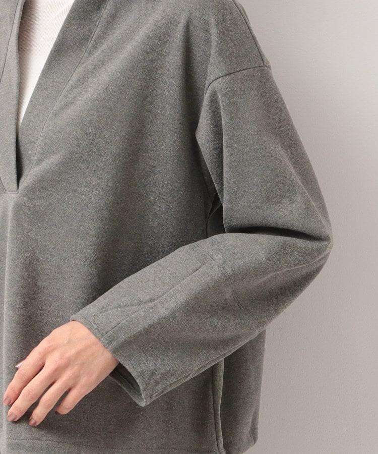 デッサン(レディース)(Dessin(Ladies))の【洗える】ドロスト付きスキッパーシャツ13