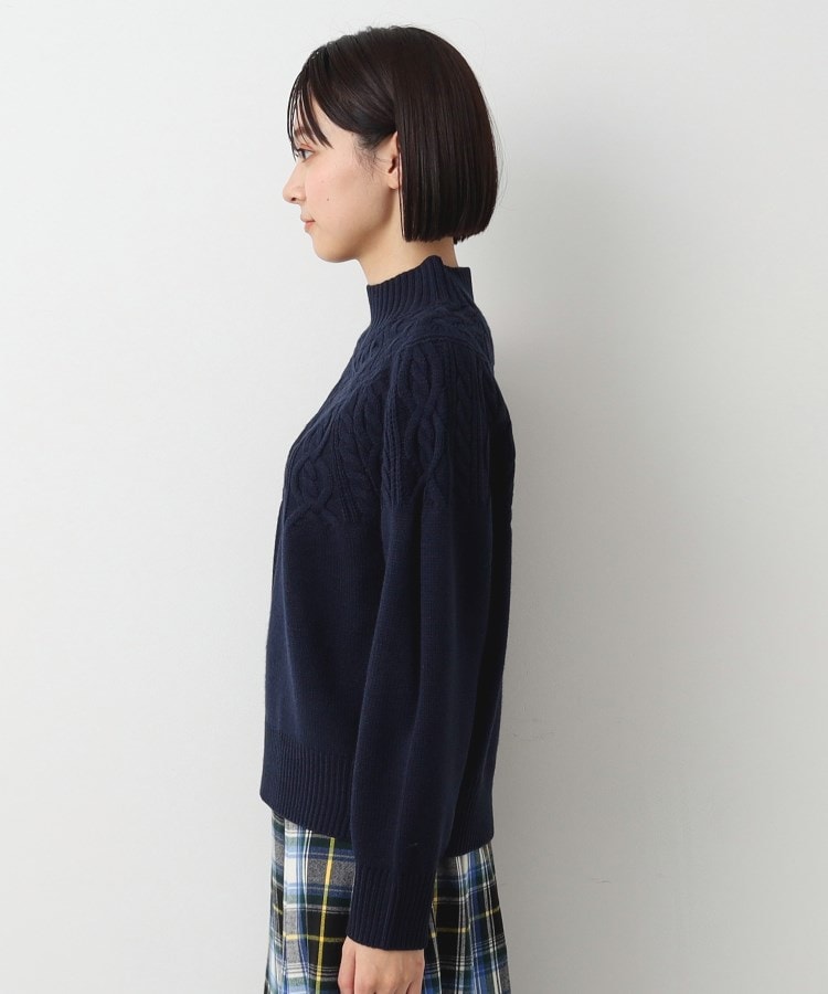 洗える・4サイズ展開】求心ケーブルニット(XS~L)(ニット 洗える・4サイズ展開】求心ケーブルニット(XS~L)(ニット