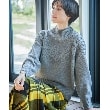 デッサン(レディース)(Dessin(Ladies))の【洗える・4サイズ展開】求心ケーブルニット（XS～L） グレー(012)