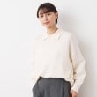 デッサン(レディース)(Dessin(Ladies))の【洗える】ボタン付きニットポロ2