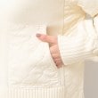 デッサン(レディース)(Dessin(Ladies))の【洗える】キルト付きジップアップカーディガン18