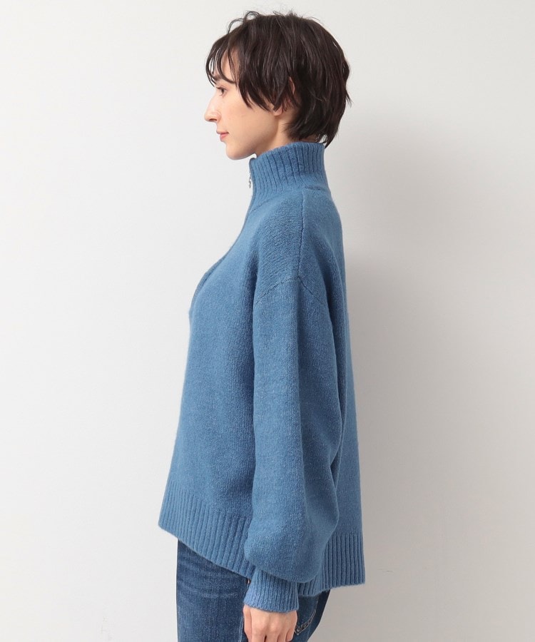 デッサン(レディース)(Dessin(Ladies))の【洗える】ハーフジップニット14