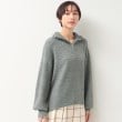 デッサン(レディース)(Dessin(Ladies))の【洗える】ハーフジップニット6