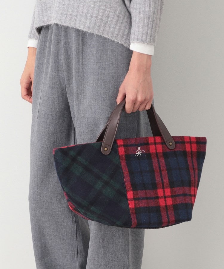 デッサン(レディース)(Dessin(Ladies))のチェックボートトート7