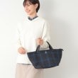 デッサン(レディース)(Dessin(Ladies))のチェックボートトート チャコールグレー(214)