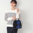 デッサン(レディース)(Dessin(Ladies))の2WAYチェックドロストリングトート ブラック(519)