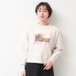 デッサン(レディース)(Dessin(Ladies))の【洗える】フォントプリントスウェット9