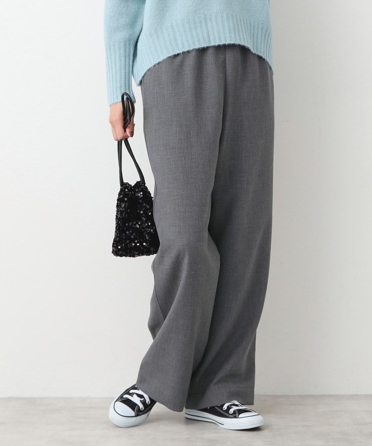 デッサン(レディース)(Dessin(Ladies))の【ウエストゴム・洗える】ドロスト付きパンツ（XS～L）9