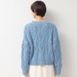 デッサン(レディース)(Dessin(Ladies))の【洗える】スパンコールケーブルラメニット15