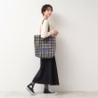 デッサン(レディース)(Dessin(Ladies))の【軽量・2WAY・A4サイズ可】刺繍チェックトート4