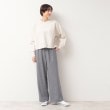 デッサン(レディース)(Dessin(Ladies))の【洗える】パール調付きスウェット（S～L）12