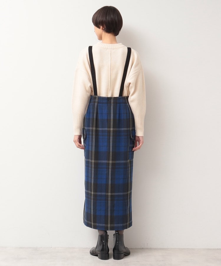 デッサン(レディース)(Dessin(Ladies))の【洗える・2WAY】サスペンダー付きフラップポケットスカート（XS～L）15