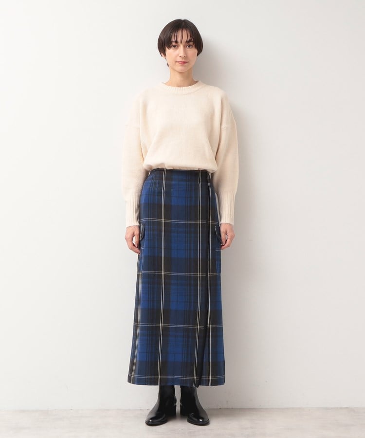 デッサン(レディース)(Dessin(Ladies))の【洗える・2WAY】サスペンダー付きフラップポケットスカート（XS～L）20