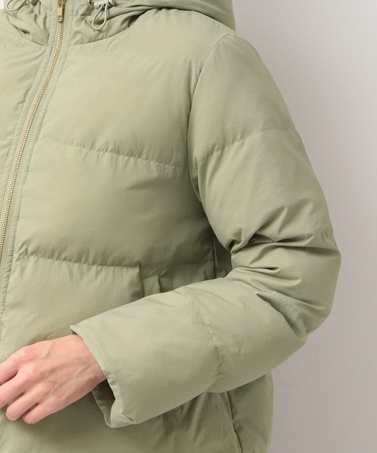デッサン(レディース)(Dessin(Ladies))のフード付き中綿ショートコート17