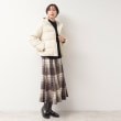 デッサン(レディース)(Dessin(Ladies))のフード付き中綿ショートコート2