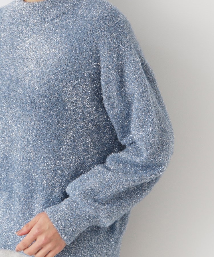 デッサン(レディース)(Dessin(Ladies))の【洗える】ハイネックラメフェザーニット（XS～L）17