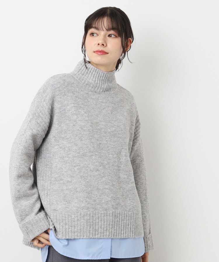 洗える】フェアリーハイネックニット(XS~L)(ニット/セーター 洗える】フェアリーハイネックニット(XS~L)(ニット/セーター