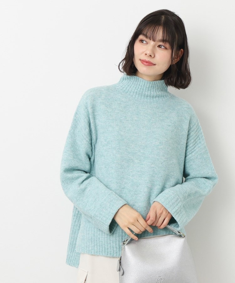 洗える】フェアリーハイネックニット(XS~L)(ニット/セーター 洗える】フェアリーハイネックニット(XS~L)(ニット/セーター