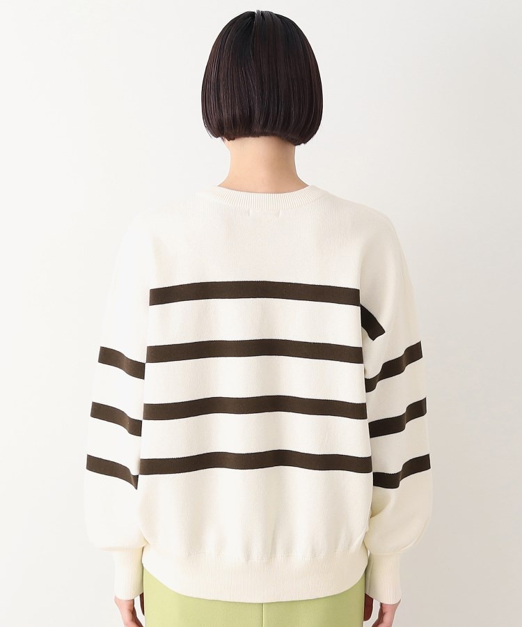 デッサン(レディース)(Dessin(Ladies))の【洗える】クルーネックボーダープルオーバー（XS～L）15