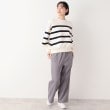 デッサン(レディース)(Dessin(Ladies))の【洗える】クルーネックボーダープルオーバー（XS～L）11