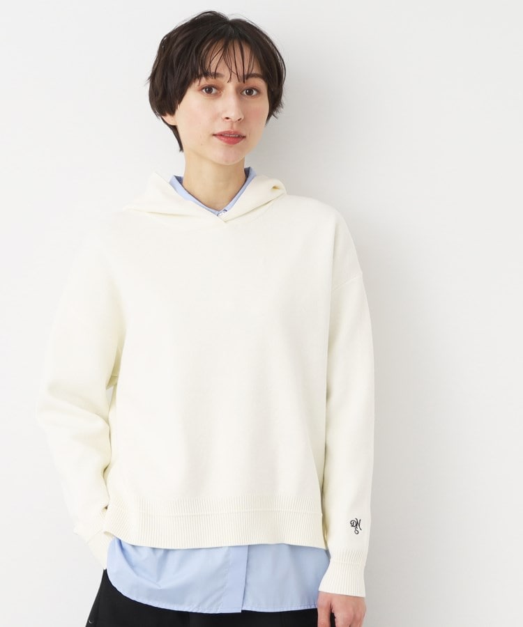 デッサン(レディース)(Dessin(Ladies))の【洗える・4サイズ展開】ちょうどいいパーカ（クロップド丈）2