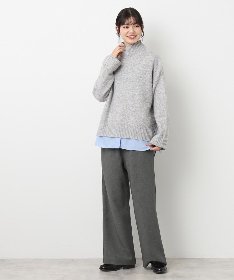 デッサン(レディース)(Dessin(Ladies))の【ウエストゴム・洗える】ドロスト付きパンツ（XS～L）2