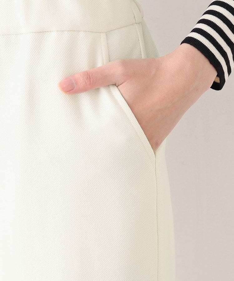 デッサン(レディース)(Dessin(Ladies))の【後ろゴム・洗える】ノータックワイドパンツ（XS～L）18
