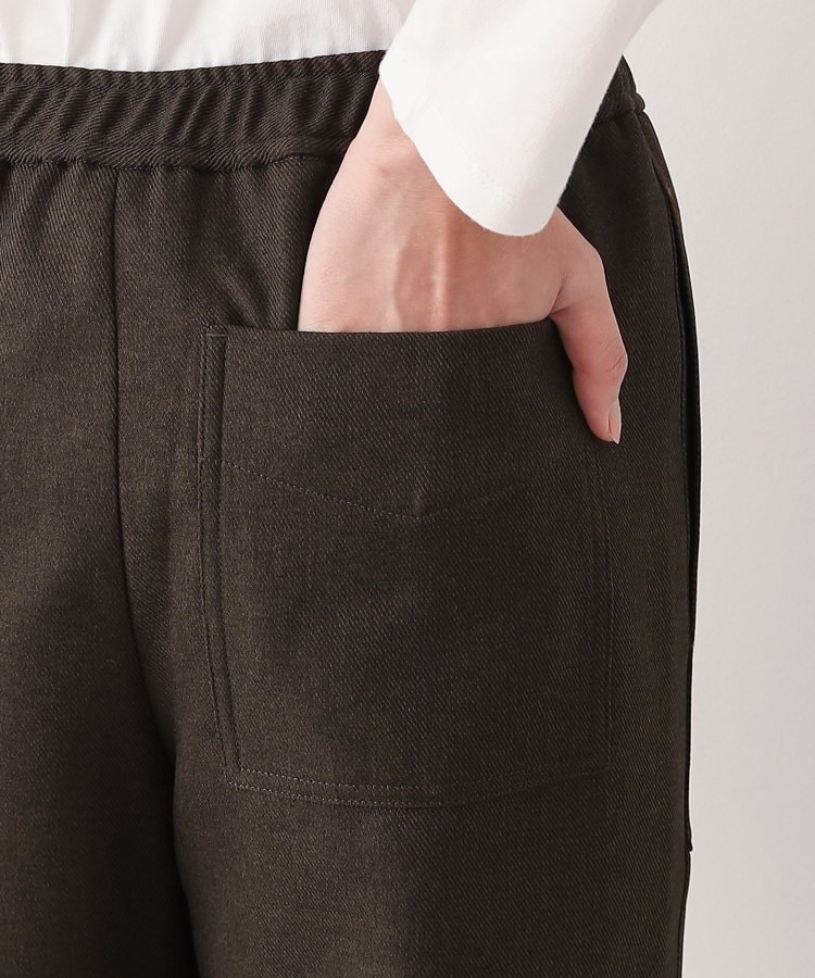 デッサン(レディース)(Dessin(Ladies))の【ウエストゴム・裏付き・洗える】アウトポケット付きパンツ（XS～L）18